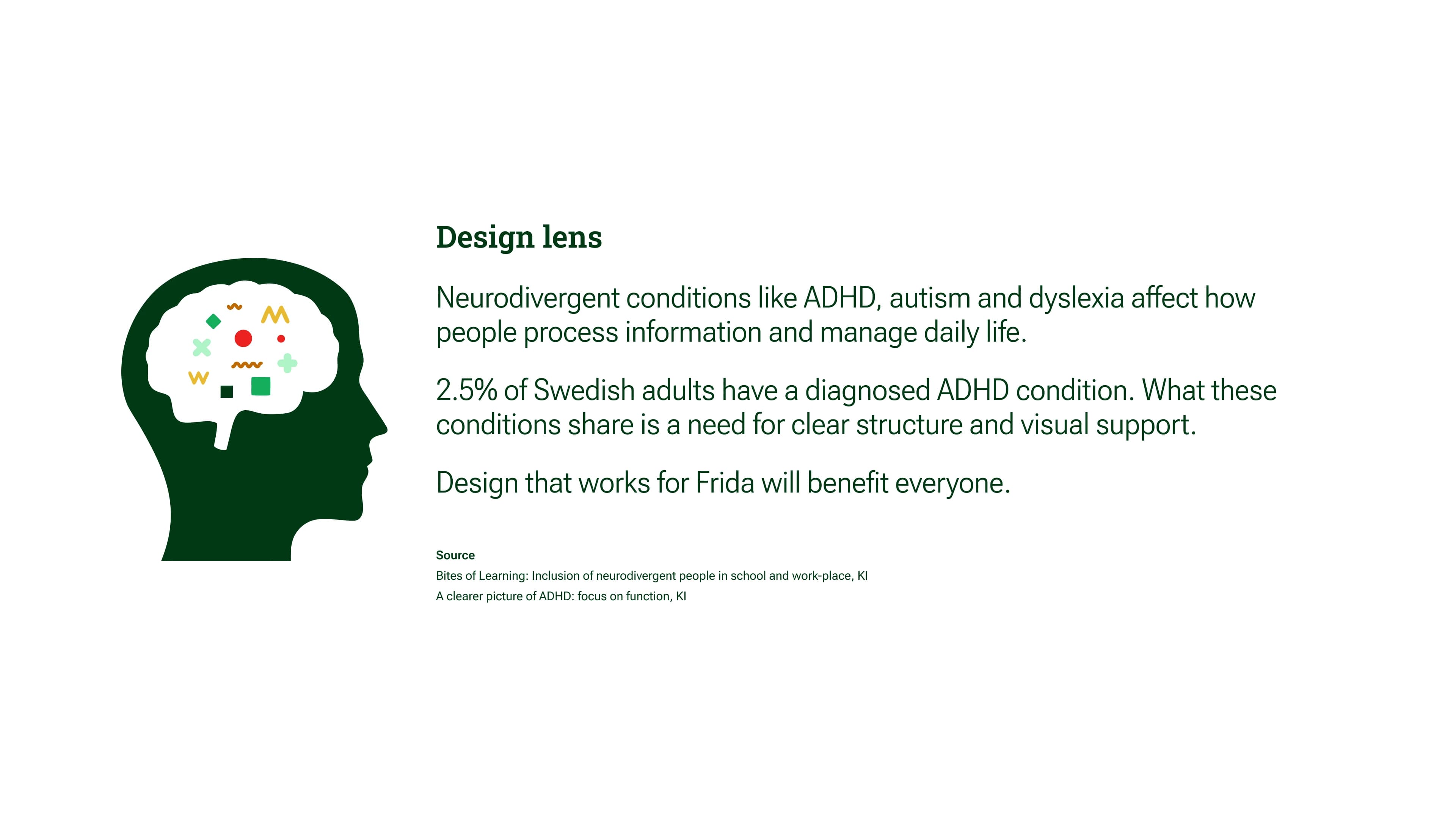 Design lens — designing for neurodivergent users