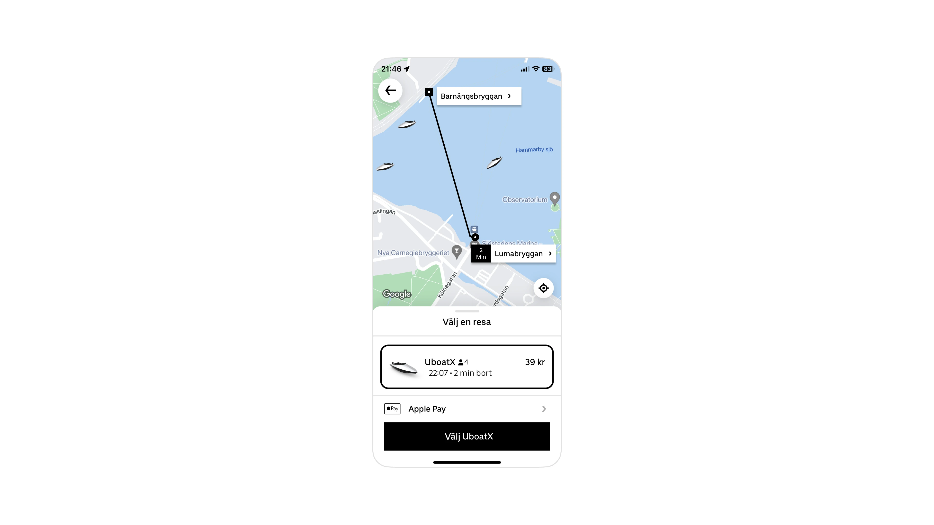 Uber Boat