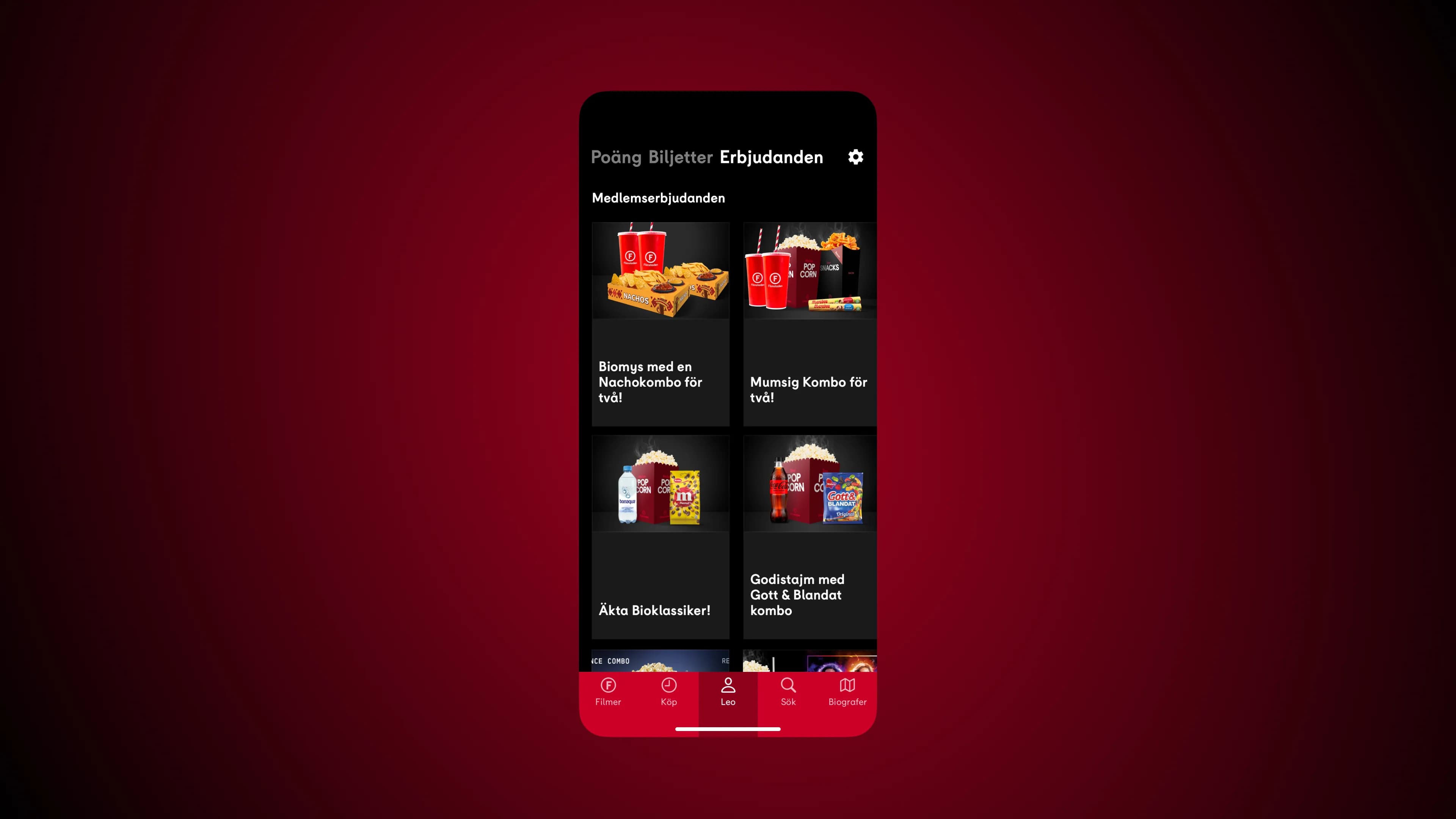 New reward nav section